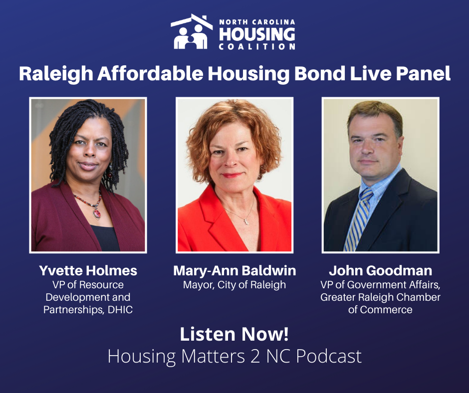 Special Housing Call Raleigh Affordable Housing Bond North Carolina Housing Coalition 6222